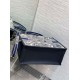 Perfette Qualità Repliche Dior Media Book Tote Bag con Tracolla Blu Ricamo Toile de Jouy Sauvage Imitazione