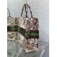 Perfette Qualità Repliche Borsa tote grande Dior Book Ricamo Dior 4 Saisons Automne Soleil Imitazione