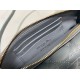 Migliore Repliche Pouch Dior Caro In pelle di vitello Cannage blu nuvola Economiche Outlet Online