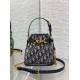 Miglior Falso Dior C'est Small Bag Blue Oblique Jacquard Economiche Premium