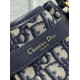 Miglior Falso Dior C'est Small Bag Blue Oblique Jacquard Economiche Premium