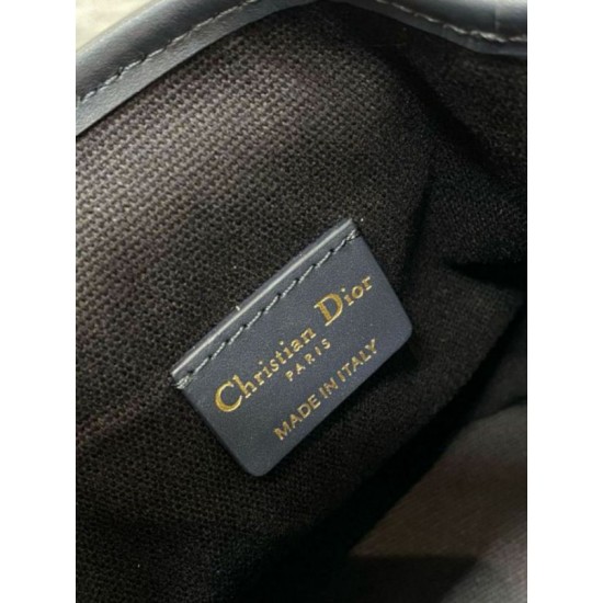 Miglior Falso Dior C'est Small Bag Blue Oblique Jacquard Economiche Premium