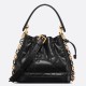 Perfette Qualità Repliche Borsa a Secchiello Dior Piccola Jolie Pelle di Agnello Macrocannage Nero Imitazione Replica perfetta Borsa a Secchiello Dior Piccola Jolie Pelle di Agnello Macrocannage Nero Imitazione Outlet Online