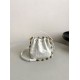 Migliore Repliche Borsa a Secchiello Dior Piccola Jolie Pelle di Agnello Macrocannage Bianco Economiche Outlet Online