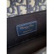 Miglior Falso Borsa Dior 30 Montaigne East-West con catena Jacquard obliquo blu Economiche Premium