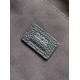 Perfette Qualità Repliche Zaino Dior Saddle con Patta Jacquard Grigio Obliquo Imitazione