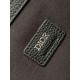 Replica perfetta Dior Saddle Zaino con patta Nero Oblique Jacquard Imitazione Outlet Online