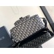 Migliore Repliche Dior Saddle Zaino con cerniera Beige Oblique Jacquard Economiche Outlet Online