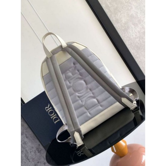 Migliore Repliche Dior Rider 2.0 Zaino con cerniera Beige Gravity Economiche Outlet Online