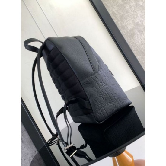 Perfette Qualità Repliche Dior Rider 2.0 Zaino con cerniera Gravity Nero Imitazione