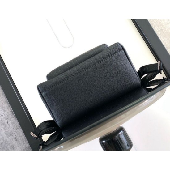 Perfette Qualità Repliche Dior Rider 2.0 Zaino con cerniera Gravity Nero Imitazione
