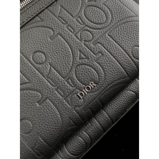 Perfette Qualità Repliche Dior Rider 2.0 Zaino con cerniera Gravity Nero Imitazione