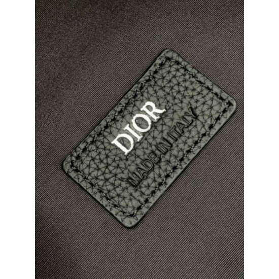 Perfette Qualità Repliche Dior Rider 2.0 Zaino con cerniera Gravity Nero Imitazione