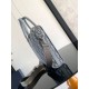 Perfette Qualità Repliche Valigetta Dior Lingot Tela grigia CD Diamond Imitazione