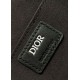 Perfette Qualità Repliche Valigetta Dior Lingot Nera CD Diamond Canvas Imitazione