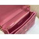 Replica perfetta Borsa Dior Miss Dior con manico superiore Melocoton Rosa Cannage Agnello Imitazione Outlet Online