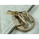 Miglior Falso Borsa Dior Miss Dior con manico superiore Pelle di agnello Cannage bianca Economiche Premium
