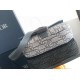 Borsa Dior Mini Saddle Messenger Grigio Obliquo Jacquard e pelle di vitello Replica originale di alta qualità Miglior Falso Borsa Dior Mini Saddle Messenger Grigio Obliquo Jacquard e pelle di vitello Economiche Premium