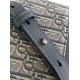 Borsa Dior Mini Saddle Messenger Grigio Obliquo Jacquard e pelle di vitello Replica originale di alta qualità Miglior Falso Borsa Dior Mini Saddle Messenger Grigio Obliquo Jacquard e pelle di vitello Economiche Premium