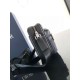 Replica perfetta Dior Mini Rider 2.0 Borsa a tracolla con cerniera Nero Oblique con Nero Imitazione Outlet Online
