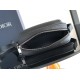 Replica perfetta Dior Mini Rider 2.0 Borsa a tracolla con cerniera Nero Oblique con Nero Imitazione Outlet Online