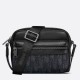 Replica perfetta Dior Mini Rider 2.0 Borsa a tracolla con cerniera Nero Oblique con Nero Imitazione Outlet Online