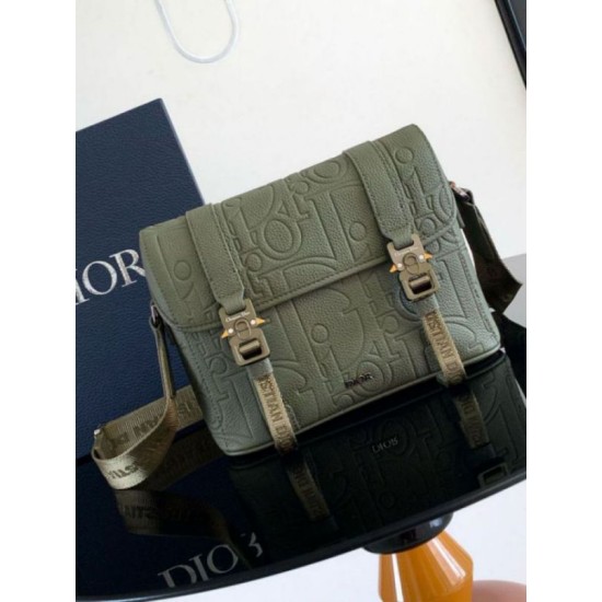 Replica perfetta Borsa a tracolla Dior Hit the Road Flap Khaki Gravity Imitazione Outlet Online