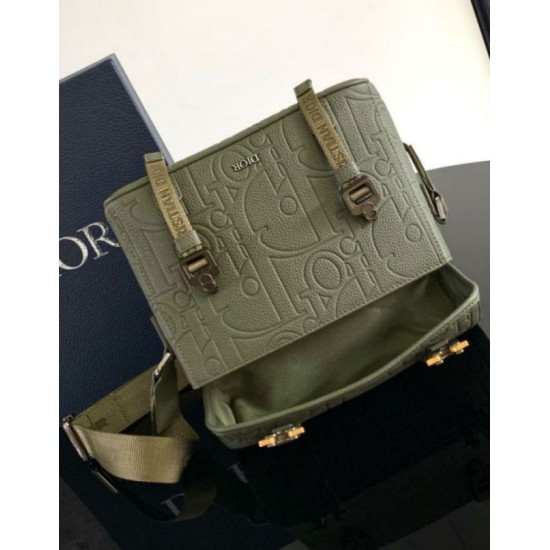 Replica perfetta Borsa a tracolla Dior Hit the Road Flap Khaki Gravity Imitazione Outlet Online