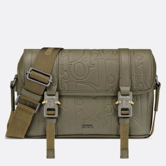 Replica perfetta Borsa a tracolla Dior Hit the Road Flap Khaki Gravity Imitazione Outlet Online