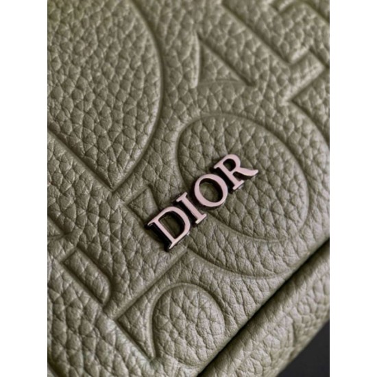 Replica perfetta Borsa a tracolla Dior Hit the Road Flap Khaki Gravity Imitazione Outlet Online