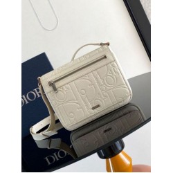 Miglior Falso Borsa Messenger da uomo Dior con patta Beige Gravity Economiche Premium