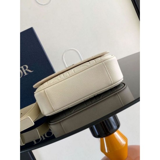 Miglior Falso Borsa Messenger da uomo Dior con patta Beige Gravity Economiche Premium