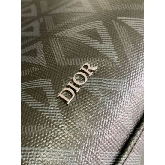 Migliore Replica Borsa tote Dior Safari Tela CD Diamond nera Imitazioni Outlet Italia Perfette Qualità Repliche Borsa tote Dior Safari Tela CD Diamond nera Imitazione