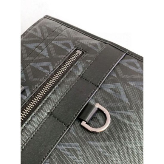 Migliore Replica Borsa tote Dior Safari Tela CD Diamond nera Imitazioni Outlet Italia Perfette Qualità Repliche Borsa tote Dior Safari Tela CD Diamond nera Imitazione