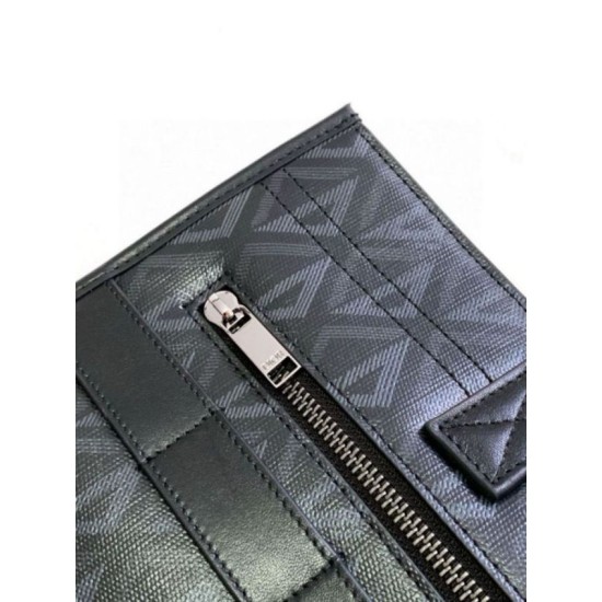 Migliore Replica Borsa tote Dior Safari Tela CD Diamond nera Imitazioni Outlet Italia Perfette Qualità Repliche Borsa tote Dior Safari Tela CD Diamond nera Imitazione