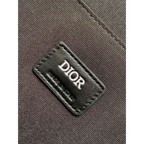 Migliore Replica Borsa tote Dior Safari Tela CD Diamond nera Imitazioni Outlet Italia Perfette Qualità Repliche Borsa tote Dior Safari Tela CD Diamond nera Imitazione