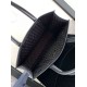 Miglior Falso Borsa tote Dior Safari Pelle di vitello granulata nera Economiche Premium