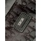 Miglior Falso Borsa tote Dior Safari Pelle di vitello granulata nera Economiche Premium