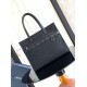 Migliore Repliche Borsa tote Dior Safari Jacquard Dior Oblique nero Economiche Outlet Online