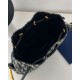 Replica perfetta Borsa media Dior Nolita Jacquard blu Dior Oblique Imitazione Outlet Online