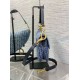 Migliore Repliche Borsa Dior Saddle con tracolla Blue Denim Oblique Jacquard Economiche Outlet Online