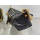Miglior Falso Borsa hobo Dior Diorstar con catena Pelle di vitello stropicciata nera Economiche Premium