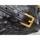 Miglior Falso Borsa hobo Dior Diorstar con catena Pelle di vitello stropicciata nera Economiche Premium