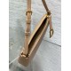 Migliore Repliche Dior Saddle Rodeo Pouch Biscuit Goatskin Economiche Outlet Online