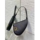 Perfette Qualità Repliche Dior Saddle Rodeo Pouch Pelle di Capra Nera Imitazione Perfette Qualità Repliche Dior Saddle Rodeo Pouch Pelle di Capra Nera Imitazione