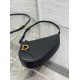 Perfette Qualità Repliche Dior Saddle Rodeo Pouch Pelle di Capra Nera Imitazione Perfette Qualità Repliche Dior Saddle Rodeo Pouch Pelle di Capra Nera Imitazione