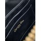 Perfette Qualità Repliche Dior Saddle Rodeo Pouch Pelle di Capra Nera Imitazione Perfette Qualità Repliche Dior Saddle Rodeo Pouch Pelle di Capra Nera Imitazione