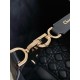 Migliore Repliche Borsa grande Dior Toujours Pelle di vitello Macrocannage nera Economiche Outlet Online