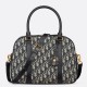Miglior Falso Dior D-Vibe Bowling Borsa grande Jacquard blu obliquo Economiche Premium