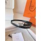 Replica Cintura Hermès Kelly 18 Diamond Nero Alligatore Lucido imitazione Falso